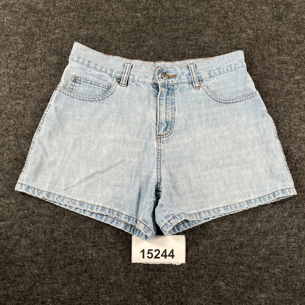 SO... So Real So Right Mom Shorts Womens 9 Blue Denim Cotton 5-Pockets Outdoor - Picture 1 of 6